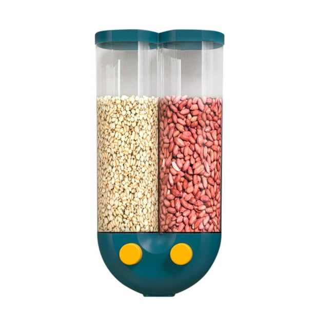 Agiferg Wallmounted Grain Storage Box Compartmentalized Storage Grain