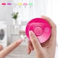 thumbnail image 2 of lionlar Automatic Baby Cutter Electric Toes Fingernails Care Grooming Kit and Manicure Red, 2 of 9