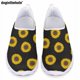 thumbnail image 1 of Zapatos de enfermera con estampado de girasoles y tendencia de moda de Doginthehole para mujer, zapatos casuales suaves y livianos, zapatos de malla transpirables, 1 of 5