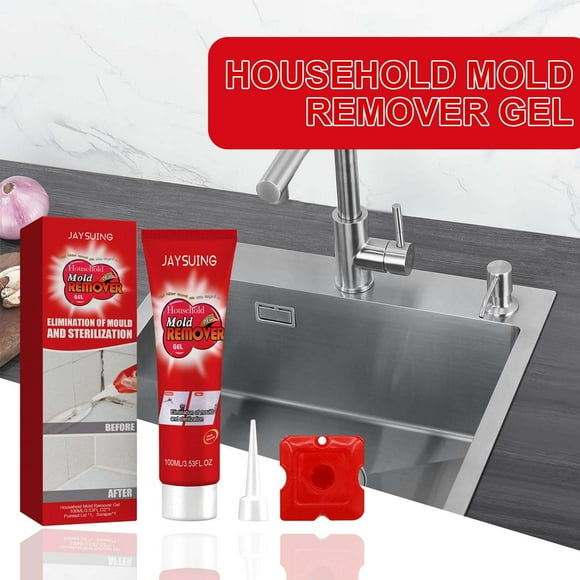 Boovnll Cleaning Supplies, Remover Gel Household Washing Machine Cleaner for Washing Machine Cleaner for Tiles Grout Sealant Bathroom Cleaning 100Ml, Cleaning