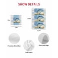 thumbnail image 7 of Blue Coastal Starfish Kitchen Dish Towels for Drying Dishes Set of 2, Vintage Wooden Nautical Coral Summer Waffle Weave Microfiber Hand Tea Bathroom Towels Quick Dry & Absorbent Towel 12x12, 7 of 7