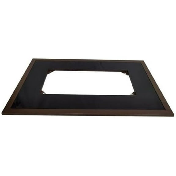 SereneLifeHome Fire Pit Glass Table Top Replacement Part, Suitable for Model Number: SLFPTL