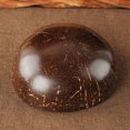 thumbnail image 3 of Visland Leaf Pattern Natural Coconut Shell Candy Storage Bowl Container Home Decoration, 3 of 6