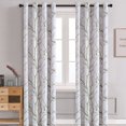 thumbnail image 6 of Living room blackout curtain, printed curtain bedroom insulation energy-saving flowering curtain, 6 of 7