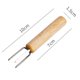 thumbnail image 2 of WEUVEB 10Ud Tenedores Para Barbacoa De Inoxidable 304 Con Mango De Madera Color Para, 2 of 8