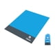 thumbnail image 4 of Manta de picnic de bolsillo ligera y grande para acampar, impermeable y resistente a la arena. Azul, 4 of 9