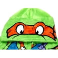 thumbnail image 2 of Teenage Mutant Ninja Turtles Hooded Character Soft Fleece Bathrobe, Robe (Large 12/14), 2 of 4
