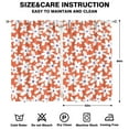 thumbnail image 2 of Floral Blackout Curtains for Living Room 84 Inch Long Rod Pocket Drapes, 2 Panels, 52x84 Inch, Soft Flowing Fabric for Bedroom and Lounge, 2 of 2