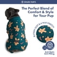 thumbnail image 3 of Pijama para perro Spark Paws Christmas Recovery, traje Gingerbread S, 3 of 8