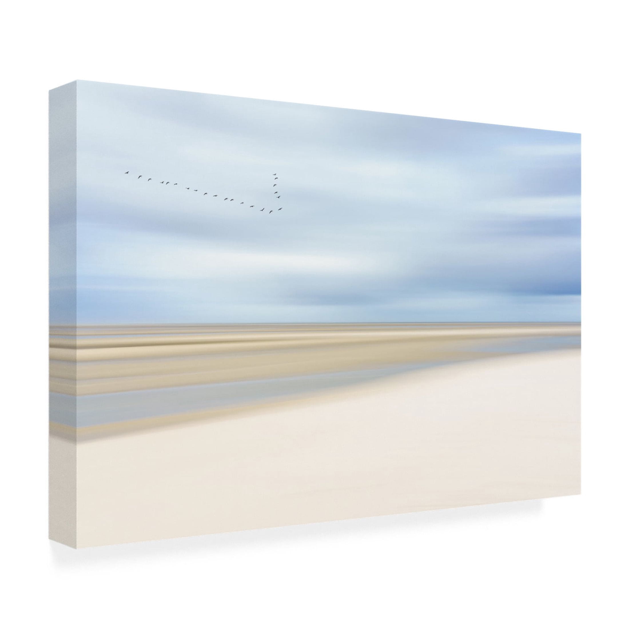 Canvas Wall Art - Dieter Reichelt 'At The Ocean Iii' Wall Art for Living Room, Bedroom, or Office Décor by Trademark Fine Art - 47 x 30 Inches