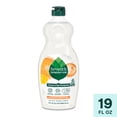 thumbnail image 3 of (2 pack) Seventh Generation Dish Liquid Soap Dishwashing Soap Clementine Zest Lemongrass Liquid Soap, 19 oz, 3 of 14