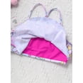 thumbnail image 5 of YONGHS Kids Girls Bikini Suit Swimwear Spaghetti Straps Vest Top with Bottom Set  2-10 A Colorful 6, 5 of 5