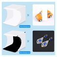 thumbnail image 4 of 20cm Photo Studio Box,Photography Studio Shooting Tent Box Kits 2 Colors Backdrop ,Easy to Use, 4 of 7