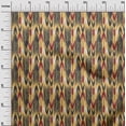 thumbnail image 2 of oneOone Cotton Cambric Fabric Arrow Ikat Printed Fabric 1 Yard 56 Inch Wide, 2 of 4