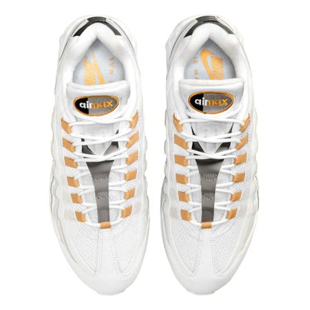 Men's Nike Air Max 95 OG White/Metallic Gold-Black (IB1667 101) - 8