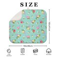 thumbnail image 4 of Pioneer Flower Floral Print Pattern Kitchen Dish Drying Mat 1 Pack, Ultra Absorbent Microfiber Drainer Mat, 16"x18", 4 of 6