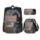 thumbnail image 1 of Balery Black Dragon Cliff Dawn Mochila escolar 3 en 1 para niños: mochila resistente con lonchera térmica y estuche para lápices. Mochila escolar para niños y niñas., 1 of 7