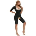 thumbnail image 5 of Unique Bargains Women's Lace Trimmed Hourglass Body Shapewear S Black, 5 of 6