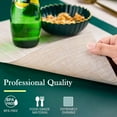 thumbnail image 4 of 6Pcs Placemat - Placemats Set of 6 Washable Indoor/Outdoor Vinyl Place Mats For Dining Table Durable Pvc Weave Table Mats, By PRYESS, 4 of 5