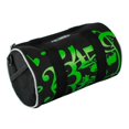 thumbnail image 4 of Bolsa enrolble para manilr de bicicleta de carretera Bolsa de transporte para ciclismo Bolsa con cremallera y correa para el hombro Verde Baoblaze Alforja de cuadro delantero de bicicleta, 4 of 5