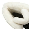 thumbnail image 5 of Mostsola Snow Boots for Women Lace up Waterproof Winter Warm Furry Lined Chunky Mid Calf Booties, 5 of 9