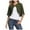 Army Green, variant on Kaemgyyd Women's Cardigan Chiffon Shrug Loose Half Sleeve Open Front Cropped Tops Elegant Cardigans for Evening Dresses