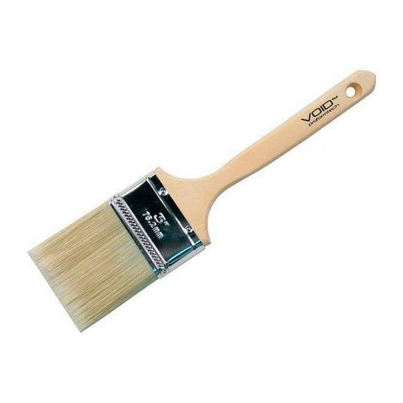 Proform 1810019 Pinceau doux et droit, 3 po, PBT &amp; PET