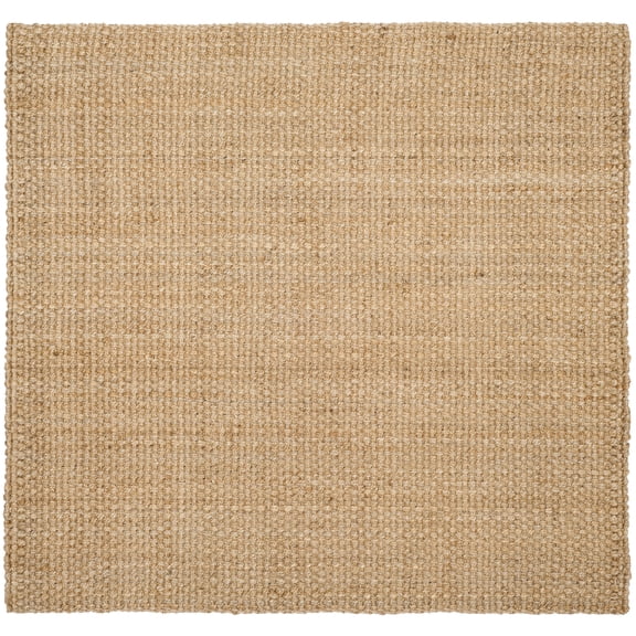 Safavieh Natural Fiber Malcolm Solid Area Rug, Natural, 5' x 5' Square