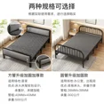 thumbnail image 2 of Cama plegable para el hogar, cama individual de 1,2 metros, portátil, plegable, para siesta, fuerte y duradera, ahorra espacio, para el almuerzo, tablero duro, 2 of 3