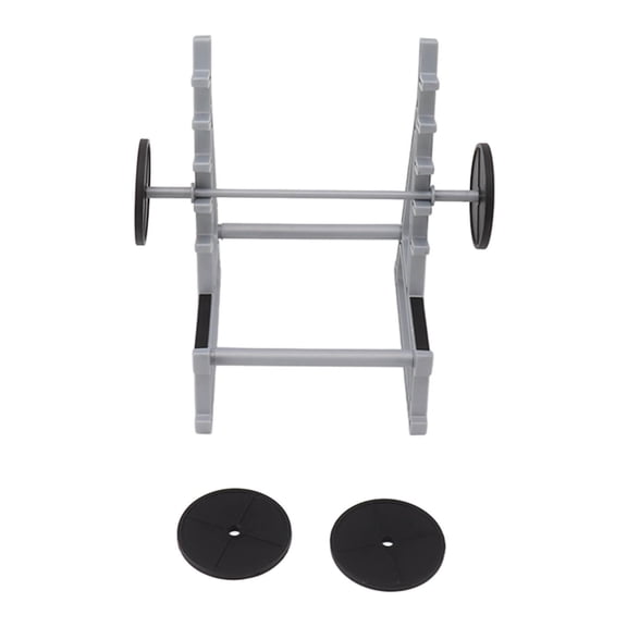 YAHHU Mini Squat‑Rack Pen Stand – ABS Desk Organizer for Pens, Makeup Brushes & Eyebrow Tools, Home & Office