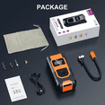 thumbnail image 2 of CHUANK Tire Inflator Portable Air Compressor-150PSI 3X Fast InflationTire Air Pump  12V DC Auto Pump with Digital Pressure Gauge with Power Bank for Car Motorcycle Bicycle and More, 2 of 7