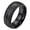 Black, variant on PAMTIER Men's Stainless Steel 8mm Basketball Pattern Engraved Matte Finished Rings Promise Wedding Band Comfort Fit Jewelry Gift Gold 7