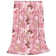 thumbnail image 2 of Vsdgher Rose Flowers Ultra-Soft Micro flannel Blanket Throw Blankets for Couch Sofa, Bed (4 sizes)-60"x50", 2 of 7