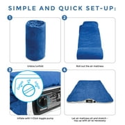 SoundAsleep Dream Series Air Mattress with ComfortCoil Technology & Internal High Capacity Pump - Queen