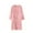 Pink, variant on Women Flannel Nightgown Home Solid Long Skirt Extended and Thickened Cotton Velvet Pattern