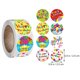 thumbnail image 2 of FELTECHELECTR 1 rollo de 500 pegatinas para envolver regalos, decoración, calcomanías, accesorios para manualidades, 2 of 6