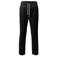 thumbnail image 1 of H2H Men's Casual Trousers Comfortable Fit Drawstring Beach Elastic Waist Straight Sport Pants (CMBLP087), 1 of 6
