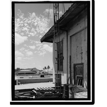 Historic Print, Incinerator Number One, 121 'Ahui Street, Honolulu, Honolulu County, HI - 5, 16" x 20"