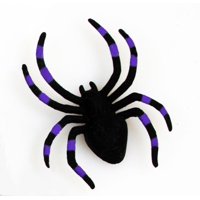 Halloween 2pk Faux Spider (Black & Purple) By Fun World