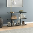 thumbnail image 5 of Evelyn&Zoe Greenwich 42" Wide Rectangular Console Table, Blackened Bronze, 5 of 5