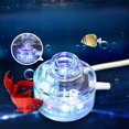 thumbnail image 2 of EastVita Colorful LED Submersible Light Gradient Color Bubble Lamp Fish Tank Landscaping Decoration Aquarium Accessories, 2 of 8