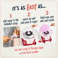 thumbnail image 6 of Nostalgia Retro Cotton Candy Machine, Cotton Candy Maker with Clear Protective Rim Guard, Red, 6 of 6