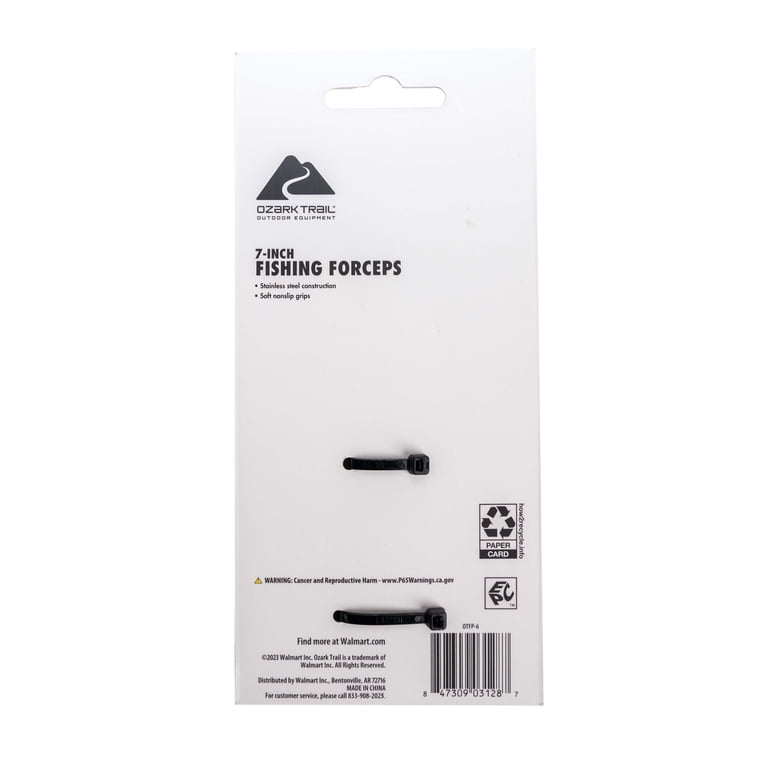 Ozark Trail 7-Inch Fishing Forceps, 3-Pack Hook Remover photo 3