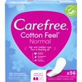 thumbnail image 1 of Protectores Diarios Carefree Cotton Feel Normal 56 Unidades, 1 of 1