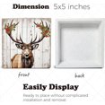 Reindeer Wooden Box Sign Reindeer Gifts Funny Christmas Desk