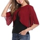thumbnail image 4 of Cárdigan de mujer de moda de manga larga con cuello redondo, blusa informal, cárdigan, abrigo para mujer, 4 of 9