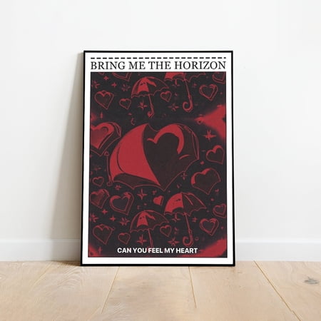 POSTER Bring Me The Horizon Poster, BMTH Print, Rock Poster, Metal Poster, Music Print, Sempiternal Album Print-UNFRAMED