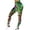 Green, variant on Arlun Mardi Gras Shiny Print Leggings for Women High Waist Tummy Control Yoga Pants New Carnival Patterned Tights Lifting Slim Fitting Sports Fitness Casual Pants 10-Green XL
