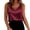 Wine, variant on Staron Women Satin Strappy V Neck Sleeveless Solid Elegant Casual Party Cocktail Evening Loose Tank Tops Blouse, Pink L