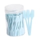 thumbnail image 5 of Espátulas para base de maquillaje, espátulas para mascarillas faciales, fáciles de limpiar, ligeras, lavables, reutilizables para mezclar maquillaje. Azul cielo, 5 of 9